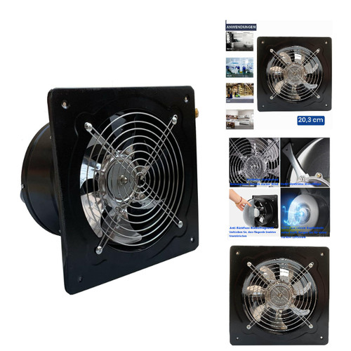 Abluftventilator 80w - 80w, 8"