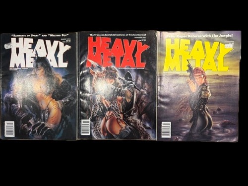 Heavy metal magazine november - magazine,