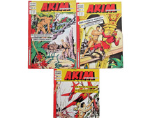 Akim Herr des Dschungels 1 - 3 Hethke Comic