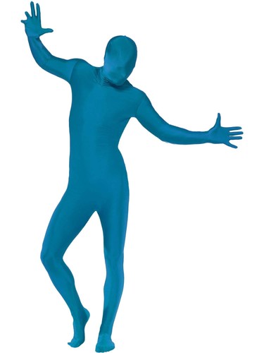 Second skin anzug - skin, blau