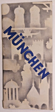 Prospekt v. MÜNCHEN um 1925 mit vielen Bildern und Stadtplan Strassenverzeichnis