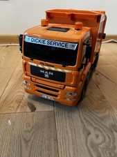 MAN Kinder Müllauto Kinderfahrzeug Kinderauto  In orange