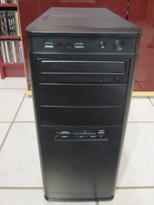 Gamer-Tower-PC: Intel i5 8500 CPU 6 x 3,0 GHz; NVIDIA GTX 1060 6 GB; 16 GB RAM 
