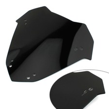 Motorrad-Windschutzscheiben-Visier-Abweiser für Yamaha X-MAX 300 2023-24 Schwarz