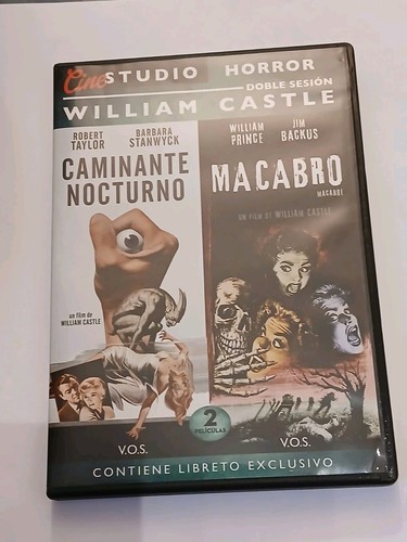Dvd william castle macabro - dvd,