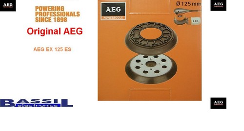 Aeg schleifteller 125 es - schleifteller,