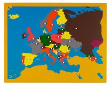 großes Europa-Puzzle - Mit