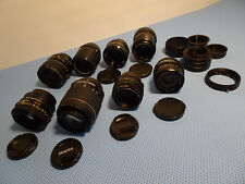 Fotoequipment Gebraucht 2 Kameras Pentax mit Objektiv Zusätzliche 8 Objektive