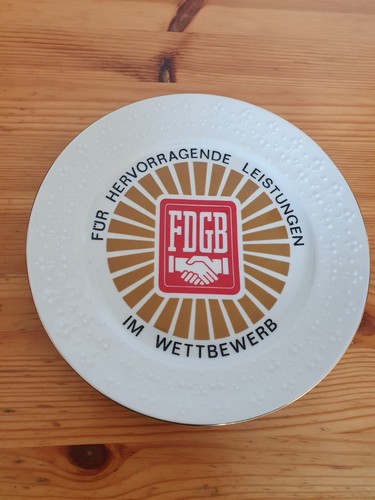 Fdgb gedenkteller freiberger - fdgb,