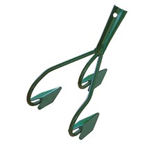 Gartenhacke 3 Zinken grün