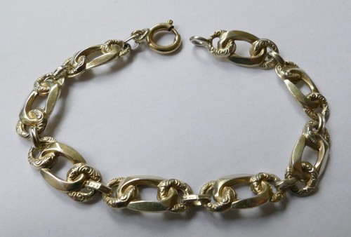 Armband silber 835 - armband, vergoldet