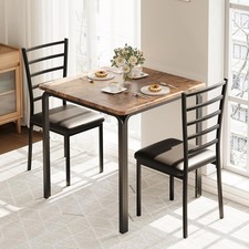 3Tlg Küchentisch Set,Kleiner