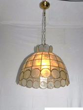 Schöne Deckenlampe Deckenleuchte Muschel Lampe Lampen Perlmut Lampen 