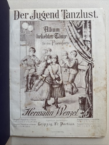 Alte klavier noten der - der, jugend