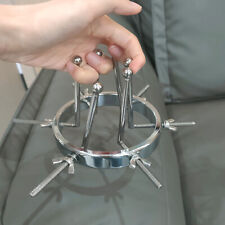 Metall Stahl Extreme Riesig sexuell Plug Spreader Speculum Dilator Expander NEU