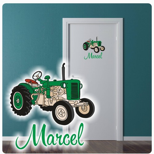 Türaufkleber traktor trecker - türaufkleber,