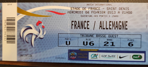 Ticket frankreich - ticket,