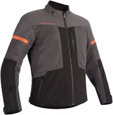 Lindstrands Motorrad Jacke Textile Jacket Rexbo V2 Grey Black 720-25060290