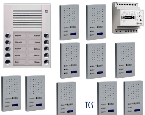 Tcs türsprechanlage set - tcs, 10