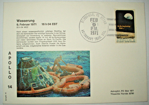 Wasserung apollo - , 14