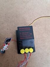 Busch 5903 Warnblinkanlage 2 Andreaskreuze mit Leuchtdioden und elektrischer...