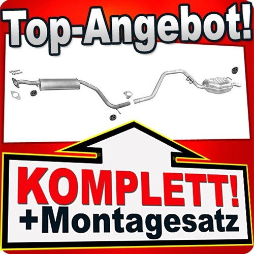 Auspuff für ford - auspuff,