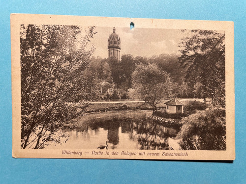 Alte von wittenberg partie - ak, wittenberg,