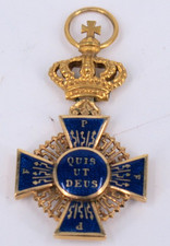 Bayern Miniatur Verdienstorden vom heiligen Michael Ritterkreuz 1 Klasse 1837-87