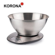 KORONA© Elektronische Waage Küchen- Briefwaage Mila 75880 bis 5kg 1g Schritte