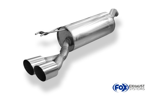 Fox endschalldämpfer für - endschalldämpfer,