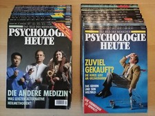 *PSYCHOLOGIE HEUTE Zeitschrift Jahrgang 1993 und 1995 komplett Magazin RAR*