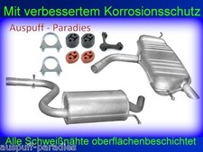 Abgasanlage Auspuff Endtopf