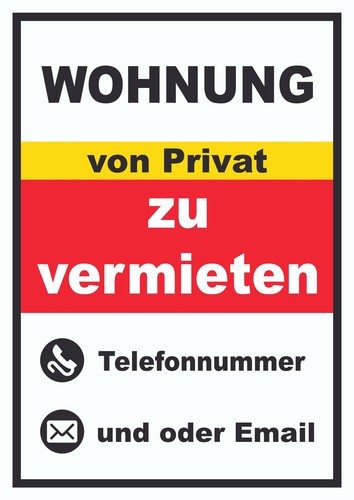 Wohnung vermieten von - zu,