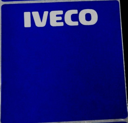 Werbe aufkleber iveco logo x - logo, 8