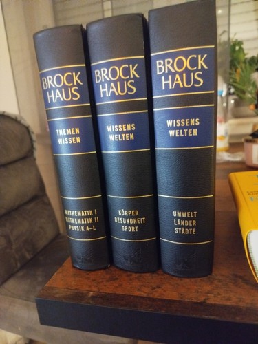 Brockhausbände wissenswelten - brockhausbände,