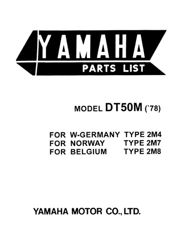 Yamaha typ 2m4 - 50,