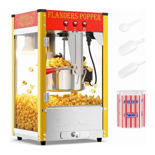 Edelstahl popcornmaschine - edelstahl,