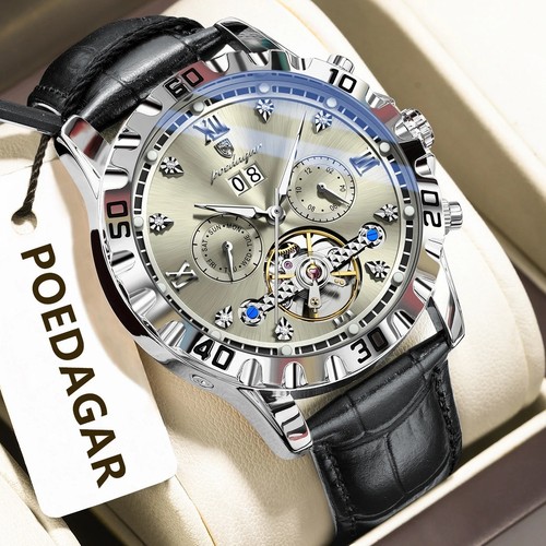 Hohl automatik uhr tourbillon - automatik,