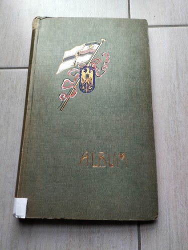 Altes postkarten album - altes,