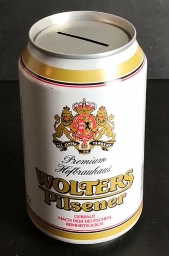 Wolters pilsener spardose - pilsener,