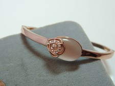 18k Rose Vergoldet Strass