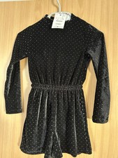 Zara Mädchen Samt Overall