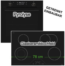Herdset Backofen Pyrolyse +