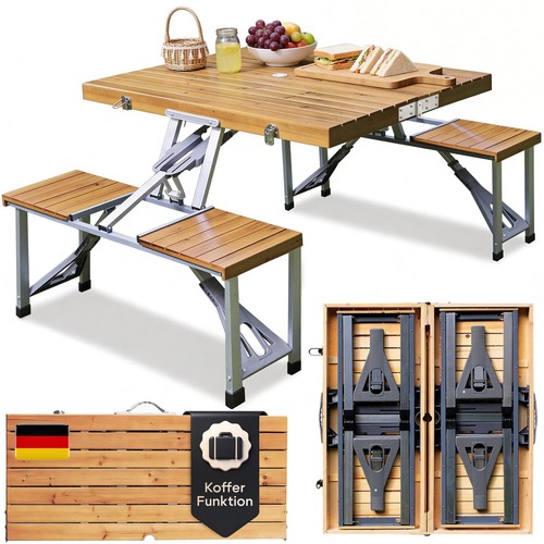 Casaria campingtisch mit - casaria®,