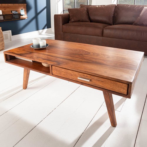 Handgearbeiteter couchtisch - handgearbeiteter,