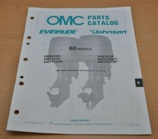 OMC 60 Models Johnson Evinrude