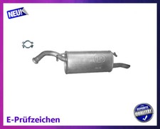 Endschalldämpfer für Toyota Yaris Verso 1.3 1.5 Bj.99-05 Auspuff Endtopf Schelle