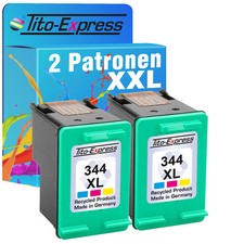 2x HP 344 XL Druckerpatrone für Deskjet Photosmart PSC