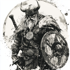 Wandtattoo Aufkleber Wikinger