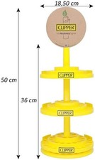CLIPPER STÄNDER  Aufsteller 3er -Sammler 144 Feuerzeuge Caroussel Karussell